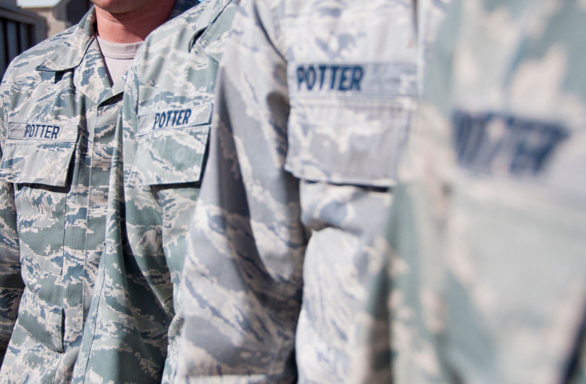 Four brothers serve alongside each other in the Air Force Reserve’s 419th Fighter Wing. They say that wearing the uniform together gives them a greater sense of pride than if they were wearing it alone. (U.S. Air Force photo/Senior Airman Crystal Charriere)