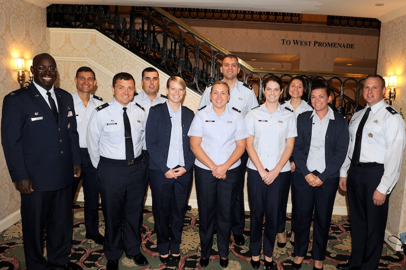 Members from the 628th Air Base Wing and 437th Airlift Wing recently attended the 2012 Logistics Officer Association Symposium in Washington D.C. The purpose of LOA is to enhance the military logistics profession and provide an open forum to promote quality logistical support and logistics officer professional development. (Courtesy photo)