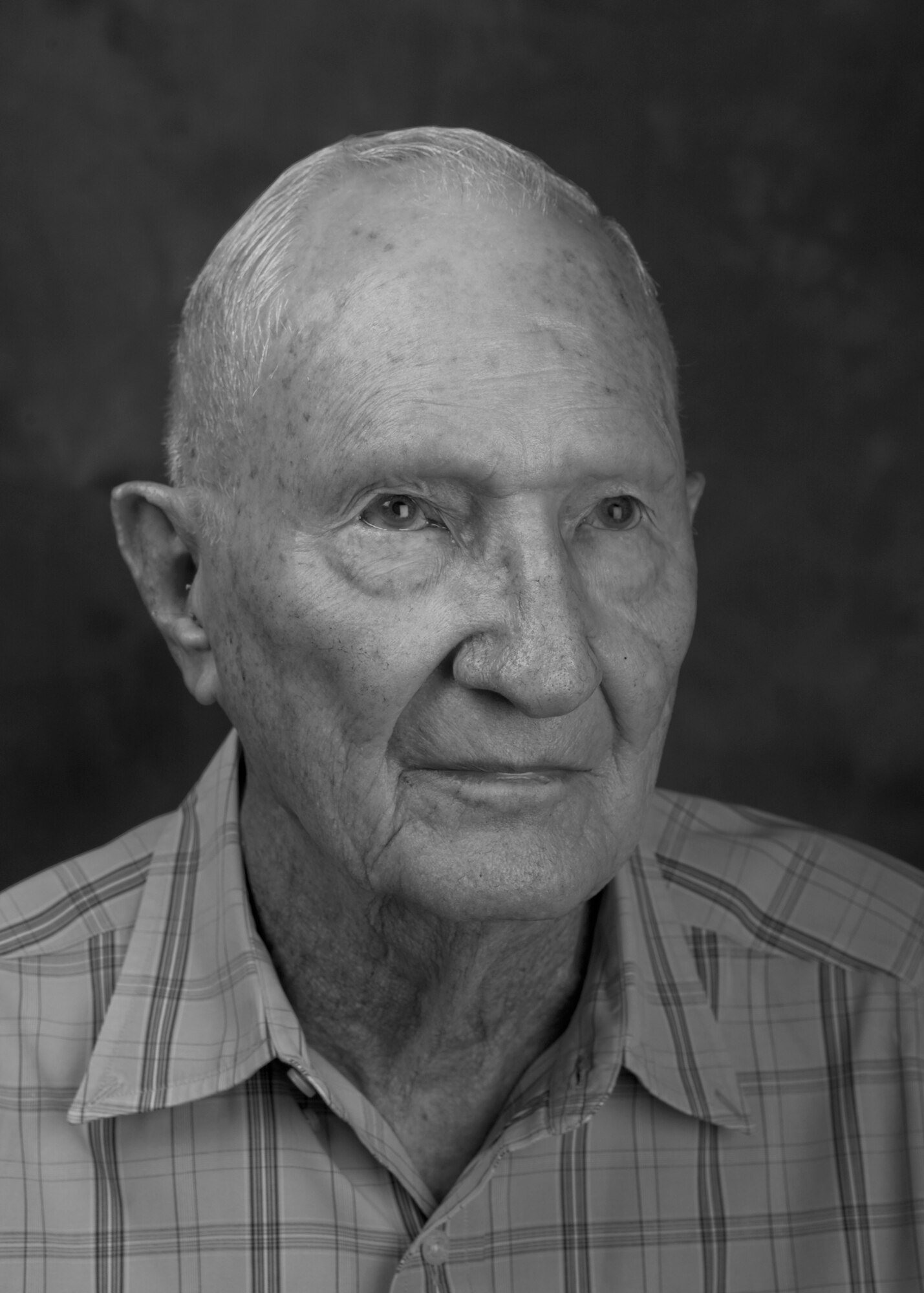 On April 13, 1944, Smith’s B-24 Liberator, “Standby,” was shot down over Budapest, Hungary. Once captured, he was taken to Stalag Luft III as a prisoner of war and kept there for more than a year. Toward the end of the war, he was force marched for 50 miles in sub-freezing temperatures, eventually ending in Mooseburg, Germany. Several months later he was liberated by Gen. George Patton. (U.S. Air Force photo by Airman 1st Class Peter Thompson/ Released)