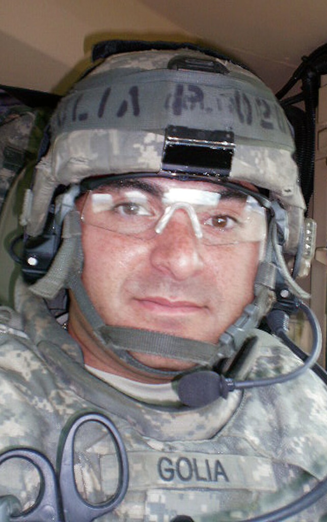 Philip Golia’s work clothes have changed quite a bit since this photo of him serving with an Army route clearance team in Afghanistan. He is now a member of the maintenance team at U.S. Army Corps of Engineers Sacramento District’s Black Butte Lake near Orland, Calif.