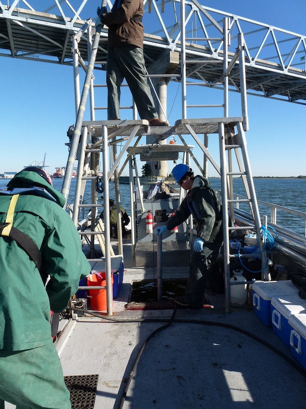 ANAMAR Environmental Consulting, Inc. started collecting sediment samples in the harbor on 20-October.  Physical/chemical, toxicological, and bioaccumulation evaluations are being conducted on the sediment samples for the purpose of determining where and how sediment dredged during potential deepening can be disposed.