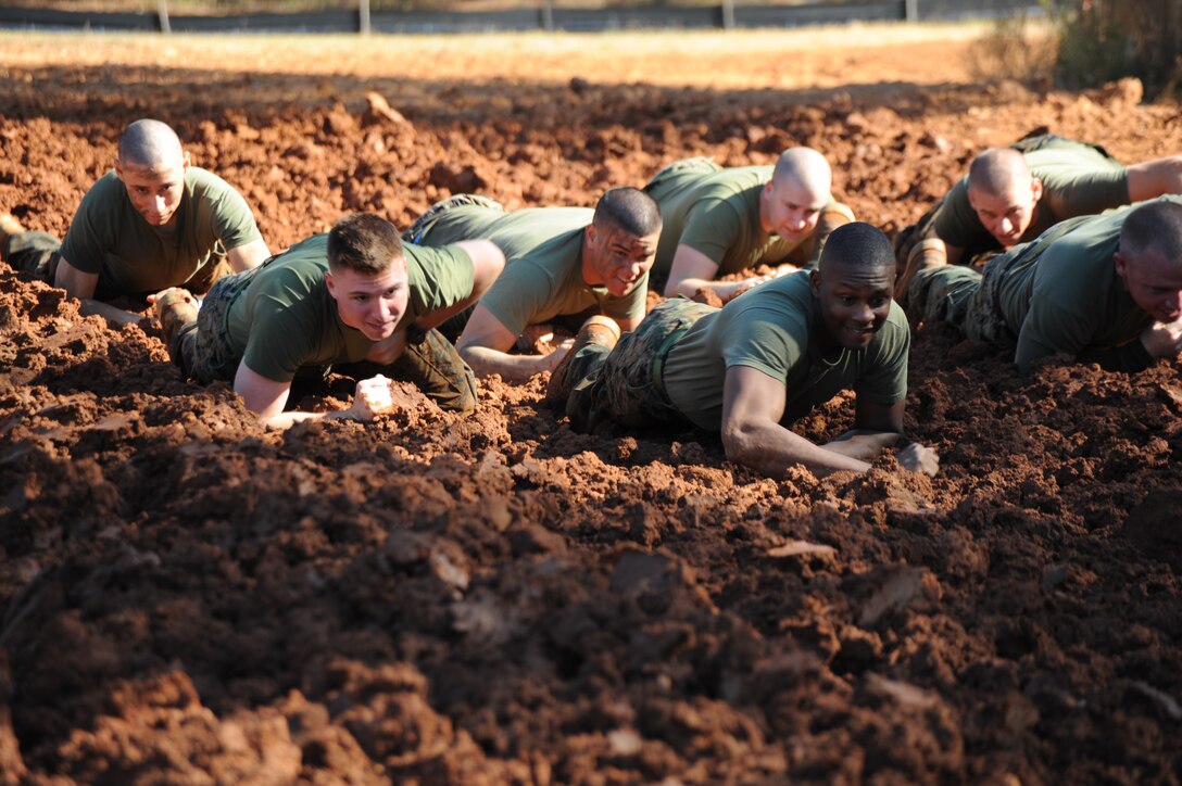 The general public is invited to Marine Corps Logistics Base Albany’s first “Dirty Devil Dog Mud Run,” Saturday, Nov. 17, at Boyett Park on base. Registration begins at 9 a.m. and the race kicks off at 10 a.m. Early entry fee is $25 if registered by Nov. 12; after that the fee is $30. Participants can register on site the day of the event. Registration fee includes a long-sleeved T-shirt (guaranteed for every participant registered by Nov. 12), a participation medallion, hamburgers, hot dogs and drinks after the race. Runners can register online at www.active.com. The Mud Run is not a race, but rather a 3-mile fun run that will introduce members of the community to a Marine Corps-style course run, complete with obstacles, challenges and plenty of mud. All runners must sign a hold harmless waiver prior to participation, and there is no age requirement. Runners younger than 18 must have a parent or guardian sign their waiver, and parents/guardians must accompany all children for the duration of the event. Drivers without base access must have a current vehicle registration and insurance, and a valid driver’s license upon entering the gate. Directions to the site will be provided.
In addition, the Dirty Devil Dog Mud Run will be an opportunity for members in the community to support the U.S. Marine Corps Reserve’s 2012 Toys for Tots campaign. All runners are encouraged to bring an unwrapped toy for the Toys for Tots bin that will be on hand. For more information, call 229-639-7935.

