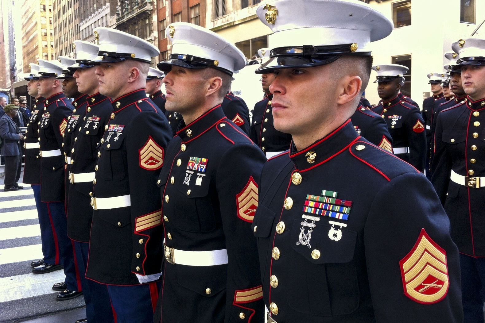 DVIDS - Images - Marines march in 2011 New York Veterans Day Parade [Image  5 of 10]