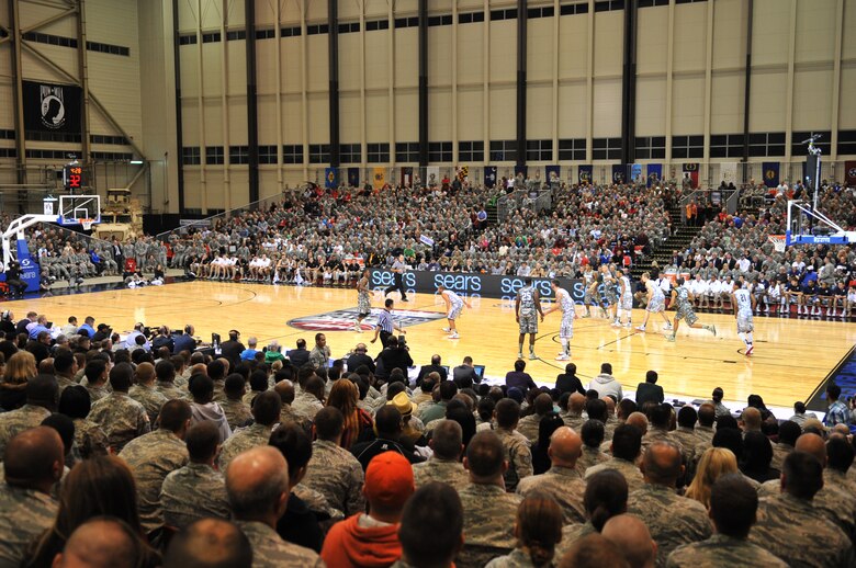 Huskies Spartans during Armed Forces Classic > U.S. Air Force