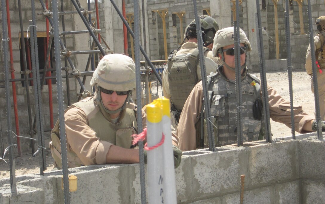 Jason Riharb works hard every day on several projects in Afghanistan supporting our Overseas Contingency Operations efforts.