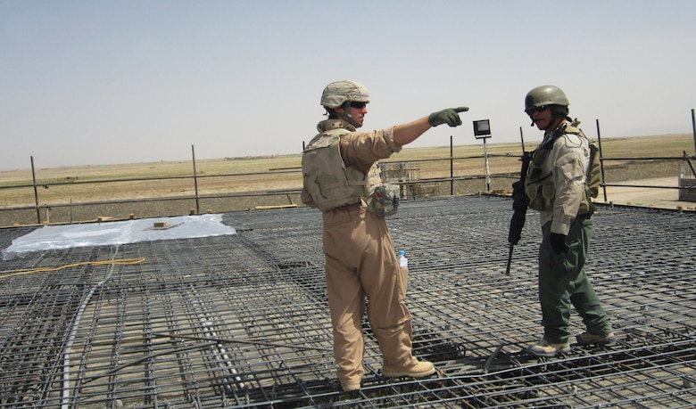 Jason Riharb works hard every day on several projects in Afghanistan supporting our Overseas Contingency Operations efforts.