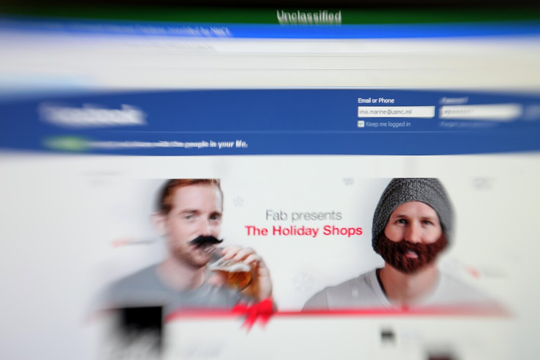 Per Marine Administrative Message 590/12 no one is allowed to use their official Marine Corps email account to register for social networking sites or internet-based capabilities. For more details about this message and other social media related tips visit http://www.marines.mil/News/SocialMedia.aspx.