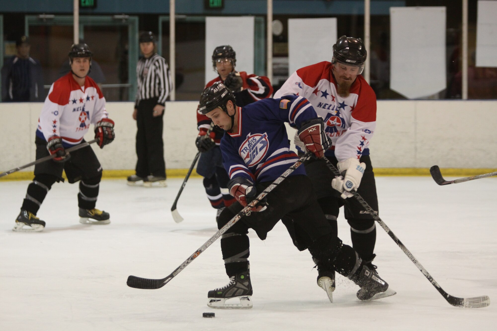 The Travis Jets go undefeated and take the title at the 10th annual Armed Services Hockey for Heroes tournament in Las Vegas Nov. 9 through 11. (courtesy photo)