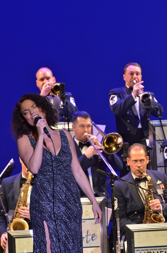 Guest Artist Robert Gambarini performs with the Airmen of Note on the Oct. 12, 2012 Jazz Heritage Series concert (U.S. Air Force photo by Master Sgt. Bob Kamholz)