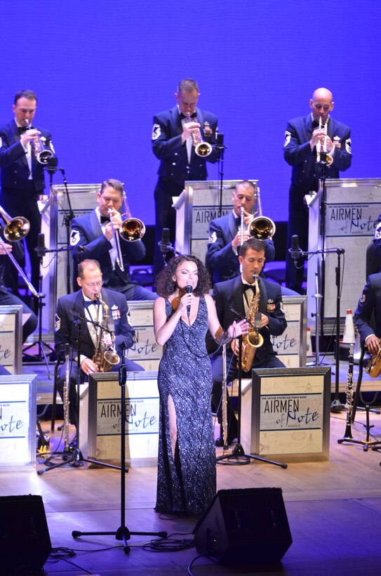 Guest Artist Robert Gambarini performs with the Airmen of Note on the Oct. 12, 2012 Jazz Heritage Series concert (U.S. Air Force photo by Master Sgt. Bob Kamholz)