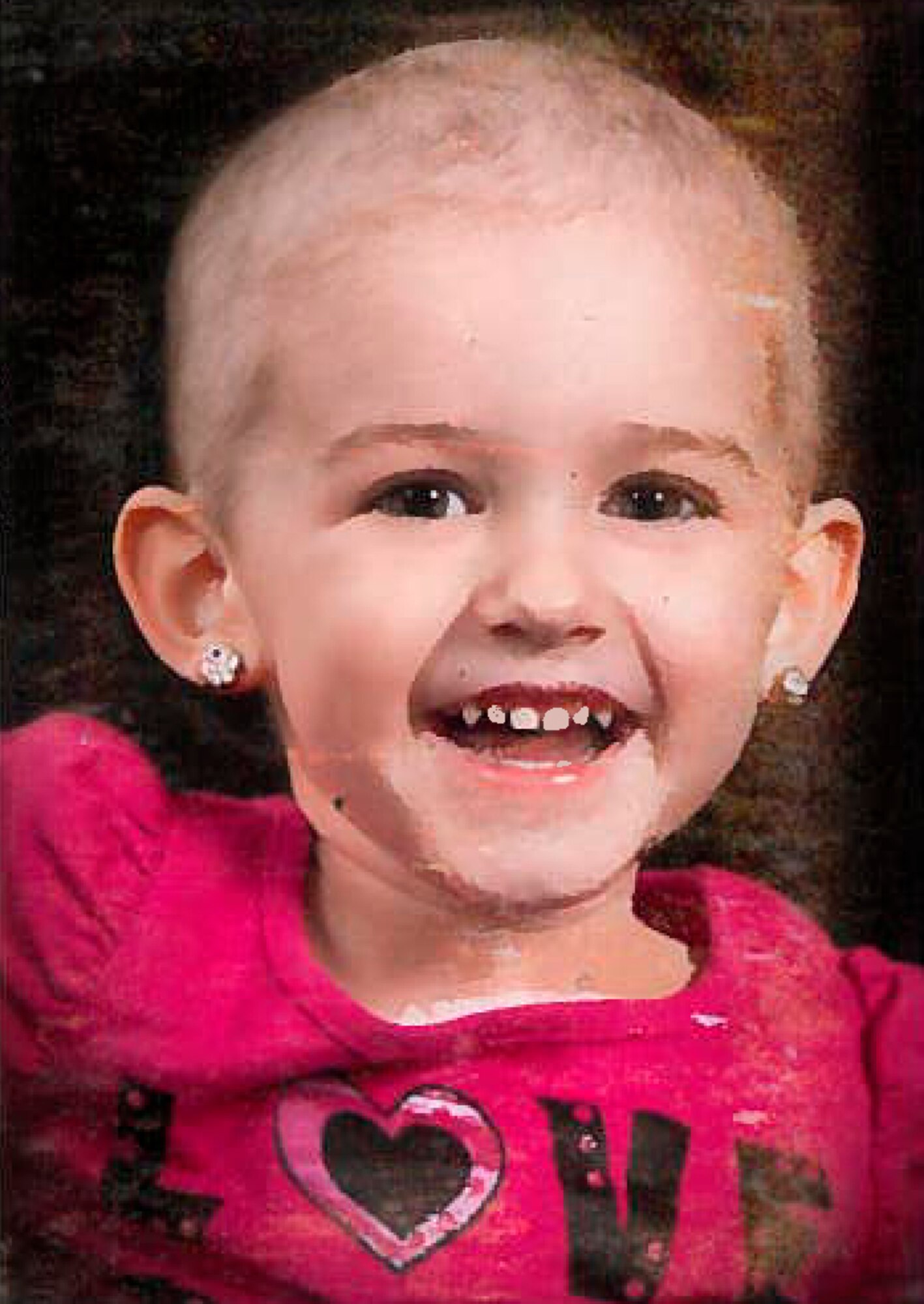 The first Raegan Whaley Diaper Run was held Nov. 11, 2012 in honor of the three-year old who passed away from a brain tumor March 18, 2012. Raegan's parents donated all the money raised to St. Jude's Children's Hospital for cancer research. (submitted photo)           