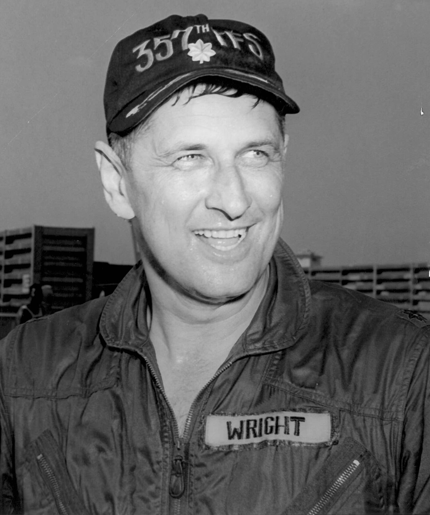 Retired Lt. Col. John C. Wright flew 140 missions over Loas and North Vietnam in the F-105 in 1969. The F-105, dubbed the “Thud” by its pilots, was one of the primary strike bombers of the Vietnam War. Most of Wright’s missions in the Thud were strikes on convoys and troop concentrations. (Courtesy photo)