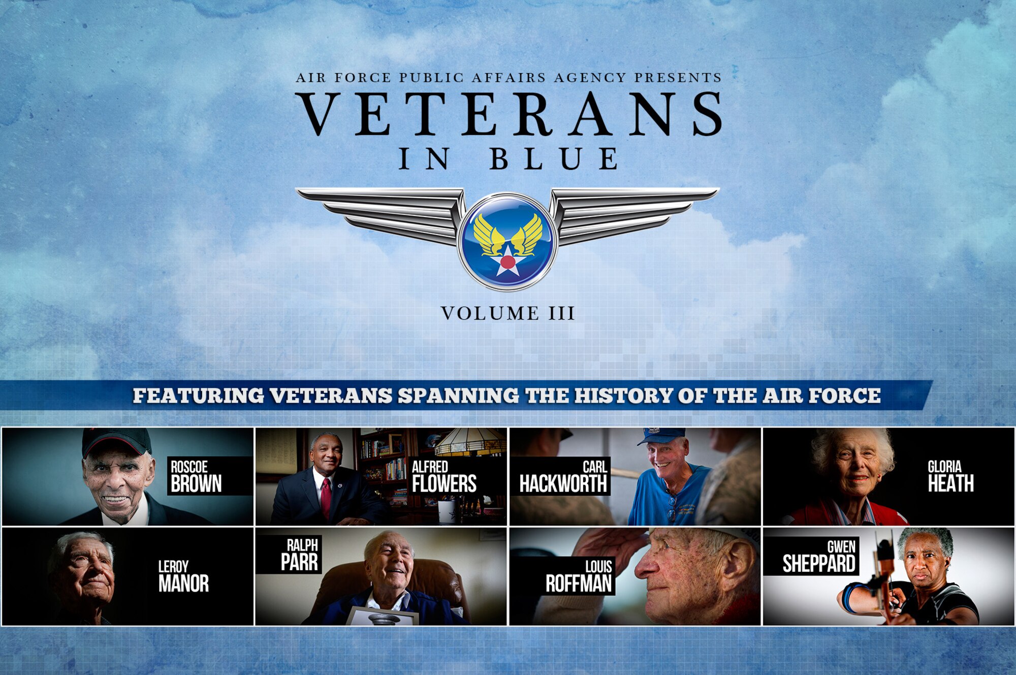 Veterans in Blue highlights 19 personal stories of heroism from World War II to today. 