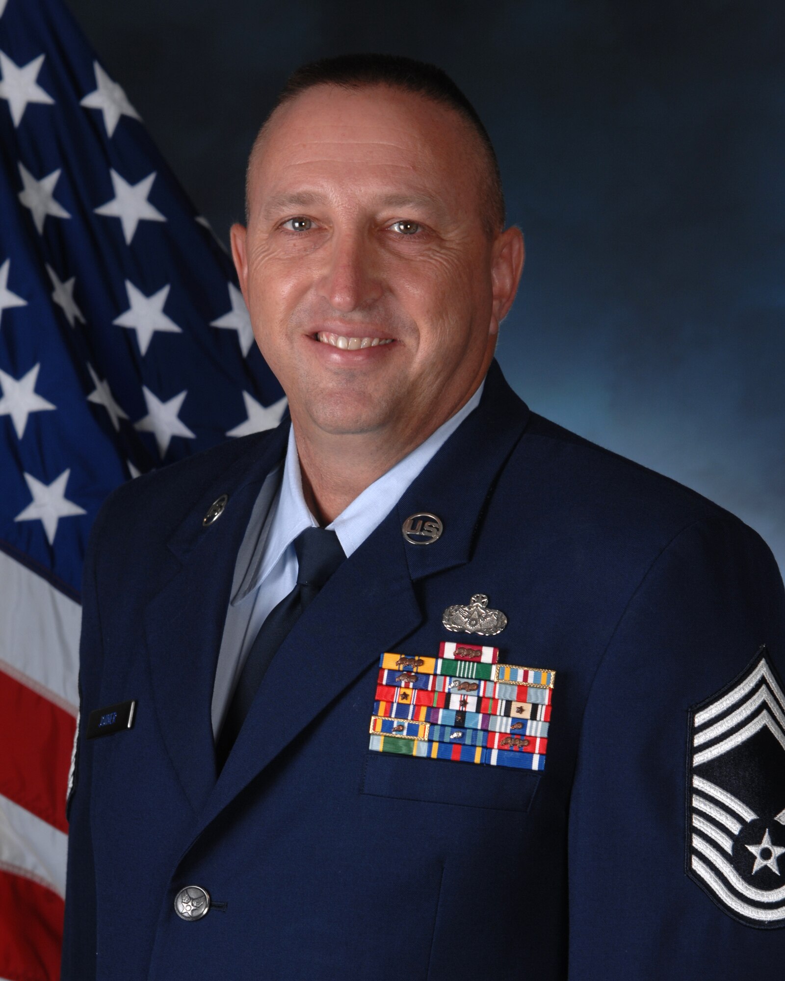 Chief Master Sgt. Todd Joiner, 554th REDHORSE director of operations (U.S. Air Force courtesy photo/Released)