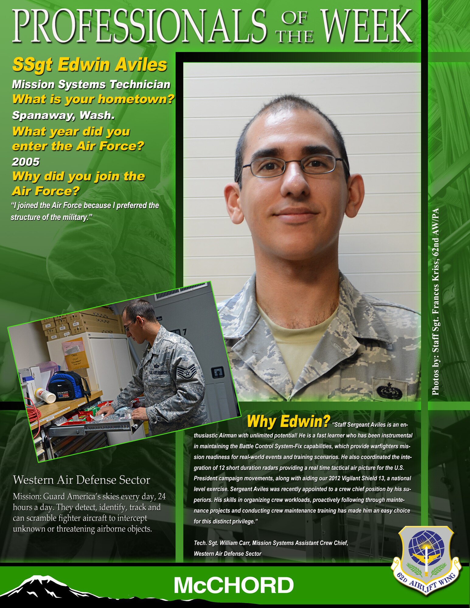 Staff Sgt. Edwin Aviles (U.S. Air Force graphic/Staff Sgt. Frances Kriss)