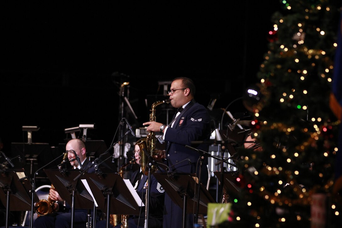 The United States Air Force Band of Flight will present its annual holiday concerts at the Dayton Masonic Center on Nov. 30 at 7:30 p.m.; Dec. 1 at 3 p.m. and 7:30 p.m.; and Dec. 2 at 3 p.m. Free tickets are available starting Nov. 9. (U.S. Air Force photo/TSgt Dan Bentley)