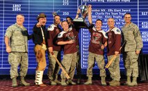 BARKSDALE AFB, La. -- Team Minot's 91st Missile Wing shined at this year's third annual Global Strike Challenge, earning the Blanchard Trophy, the nation’s top honor for an Intercontinental Ballistic Missile (ICBM) Wing, among many others. (U.S. Air Force photo/Senior Airman Brittany Y. Auld)