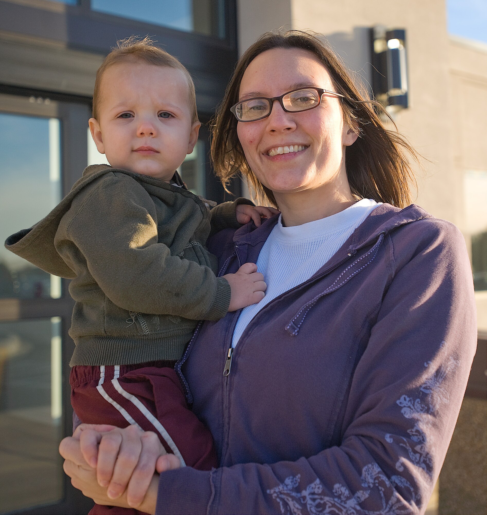 “A loving husband; my beautiful, smart son; and my daughter on the way in April.” 
- Paige Borgeson