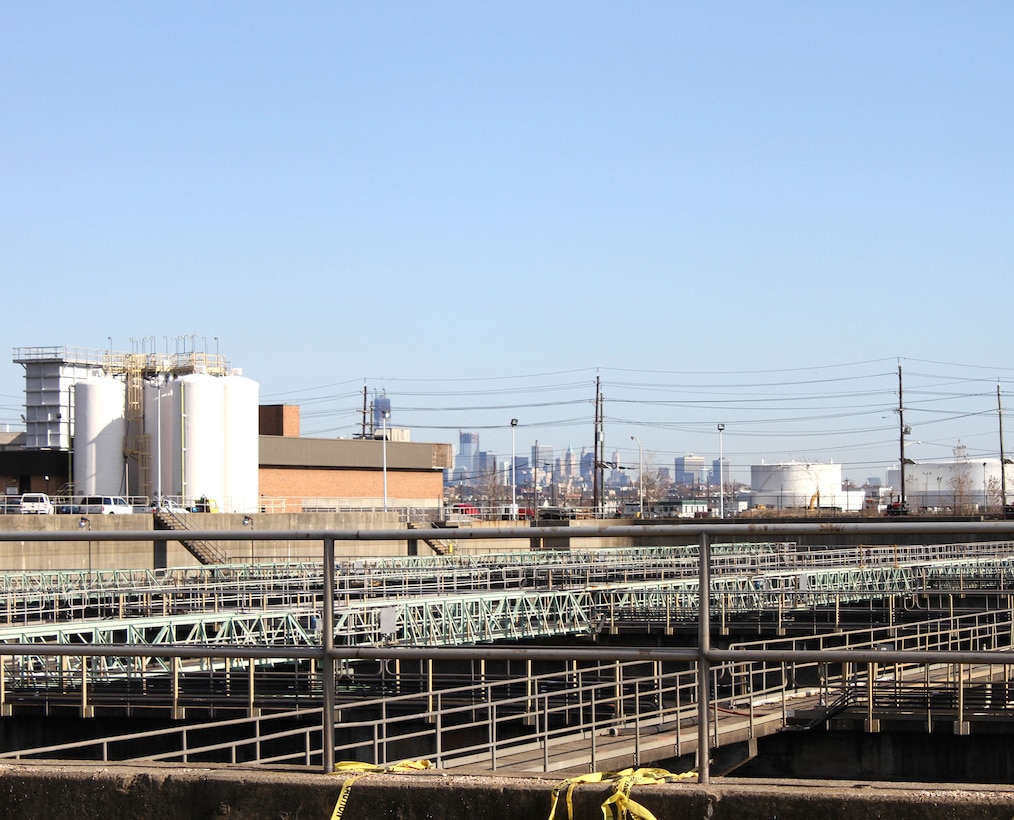 Under a FEMA mission assignment, the U.S. Army Corps of Engineers worked with the Passaic Valley Sewer Commission and the New Jersey Department of Environmental Protection to return the Passaic Valley Waste Water Treatment Plant to service. This critical facility, located near the Newark airport, serves 1.3 million households.