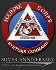 This logo was created specifically for Marine Corps Systems Command’s 25th Anniversary. 