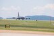 A KC-135R STRATOTANKER FROM THE 134TH AIR REFUELING WING LANDS AT MCGHEE TYSON AIR NATIONAL GUARD BASE, KNOXVILLE, TENNESSEE. 