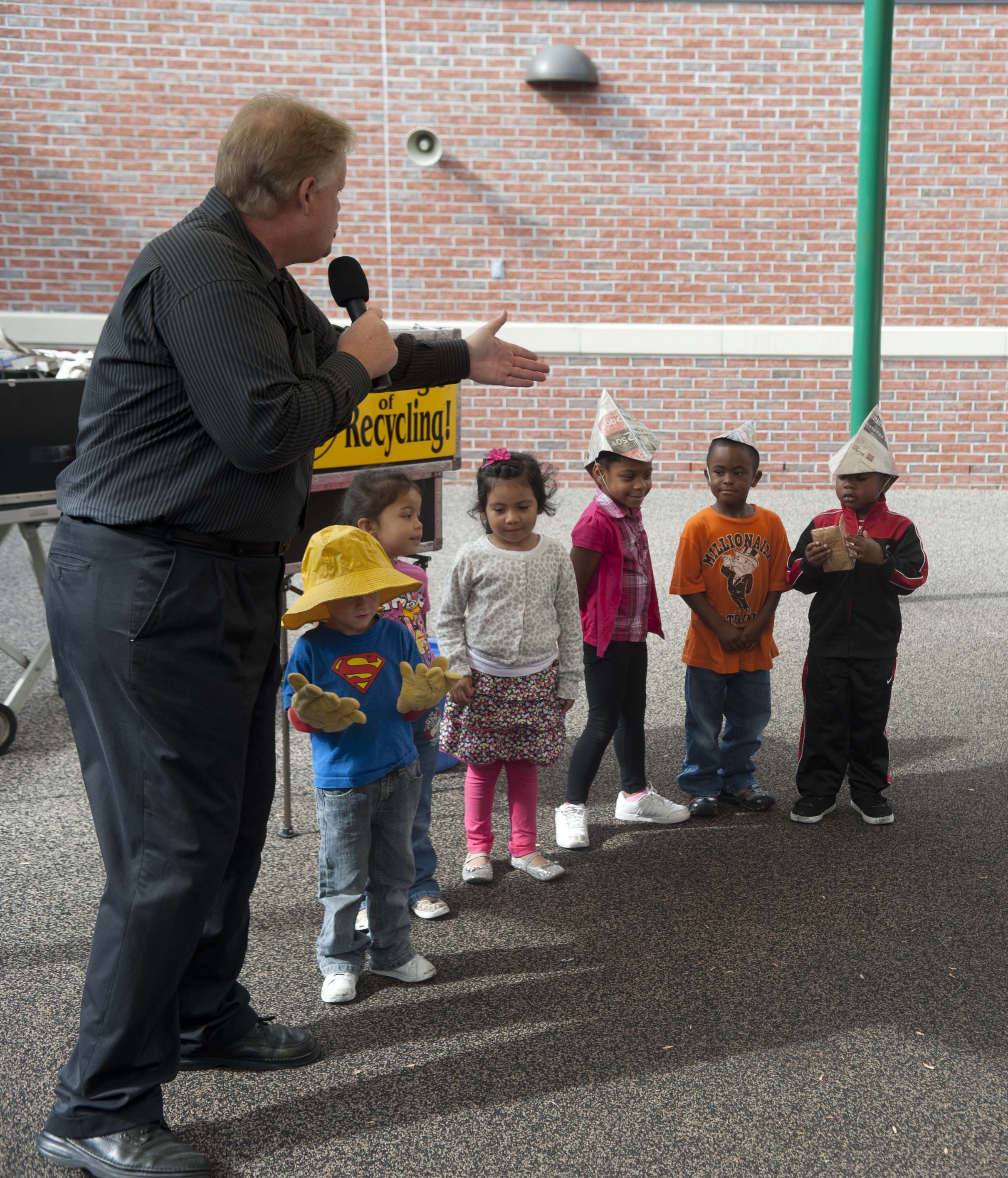 Magic helps children understand recycling > Moody Air Force Base