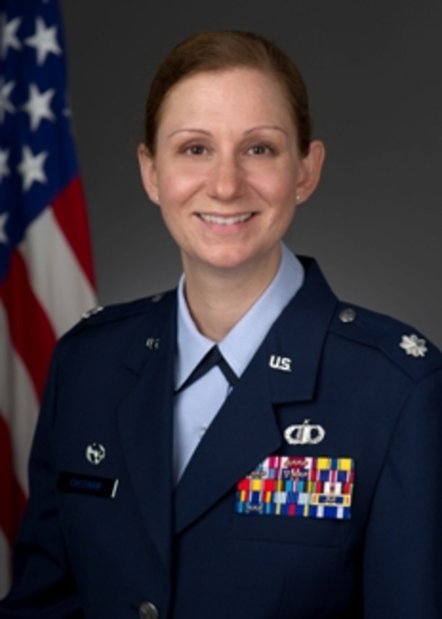 Lt. Col. Carolyn Coleman, 570th Global Mobility Readiness Squadron commander