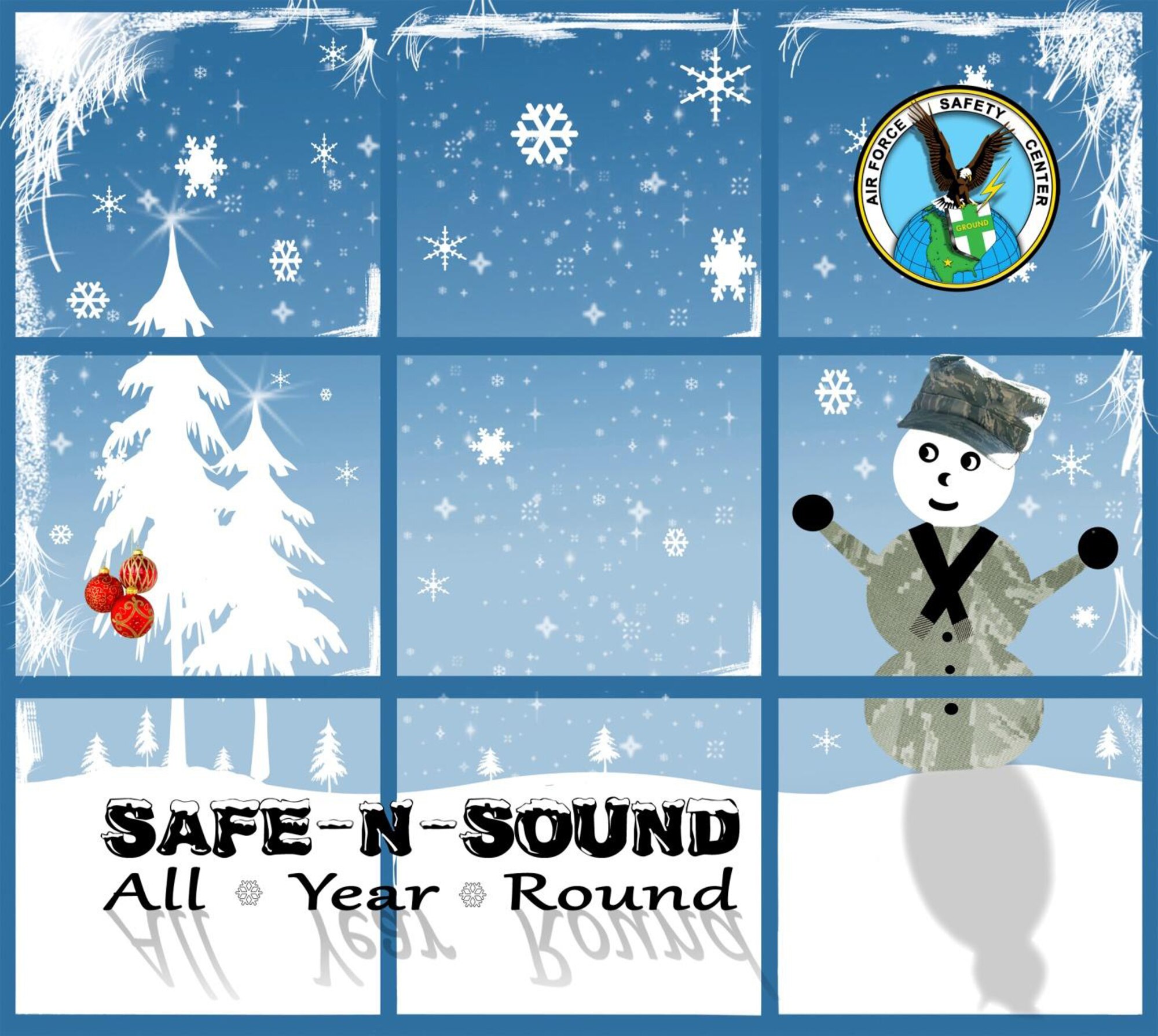 Members of the 4th Fighter Wing Safety Office encourage Team Seymour to use the Travel Risk Planning System, an online, automated risk-assessment tool, to recognize and avoid road hazards while traveling during the holiday season. (Courtesy graphic)