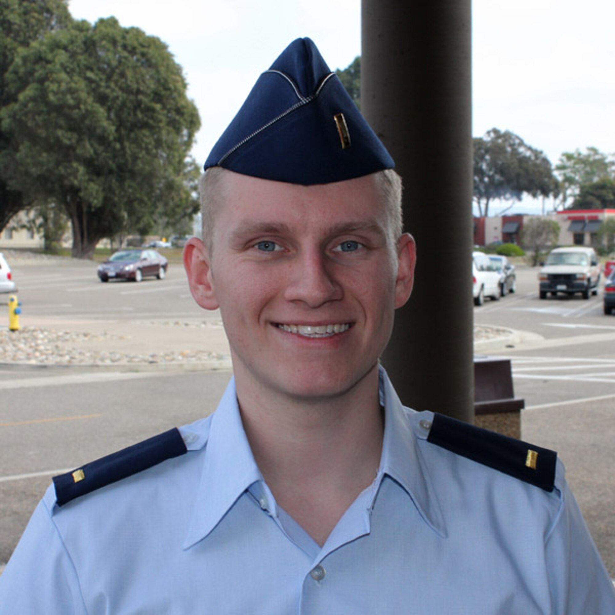VANDENBERG AIR FORCE BASE, Calif. --  2nd Lt. John Boylson, 532nd Training Squadron student: Q: What are you most thankful for this year? A: "My family and friends." Q: Favorite part of your holiday meal? A: "Pumpkin Pie" Q: Did you do any Black Friday shopping? A: "No, I used to work in retail, so I would rather do my shopping online."