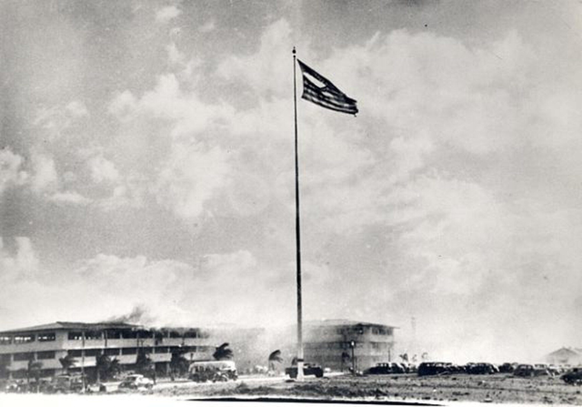 Hickam Barracks.