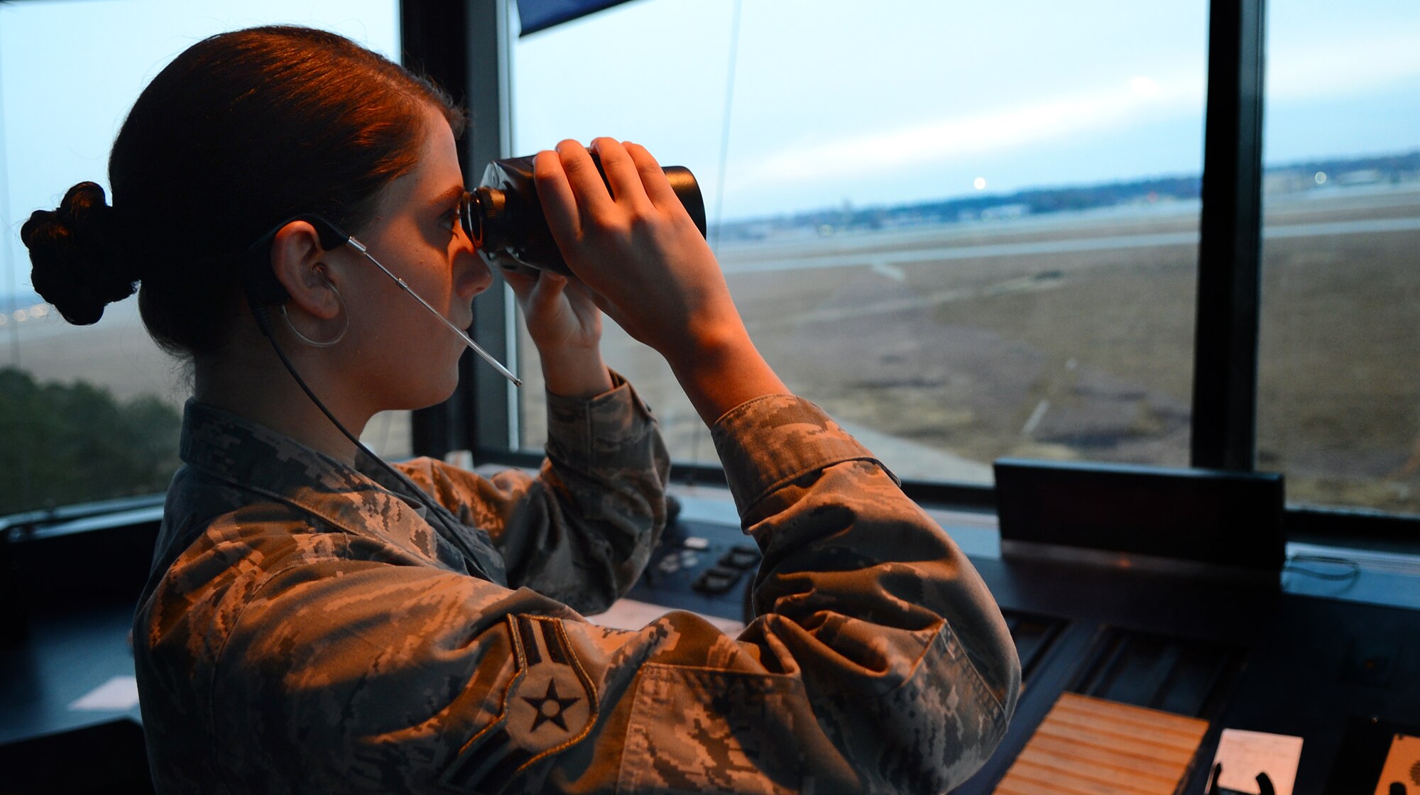 U.S. Air Force Airman 1st Class Jessica Schoch, 20th Operations Support Squadron air traffic controller, poses for a photo at Shaw Air Force Base, S.C., Nov. 27, 2012. Bowling is the Shaw Spotlight for the week of Nov. 23 to Nov. 27. (U.S. Air Force photo by Airman Nicole Sikorski/ Released) 