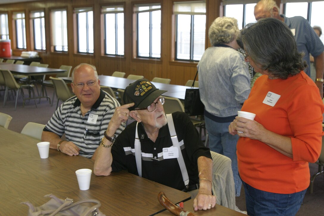 Retirees catch up on old times during our recent Retiree Day held in October.  The festivities were held aboard the MV Ted Cook.