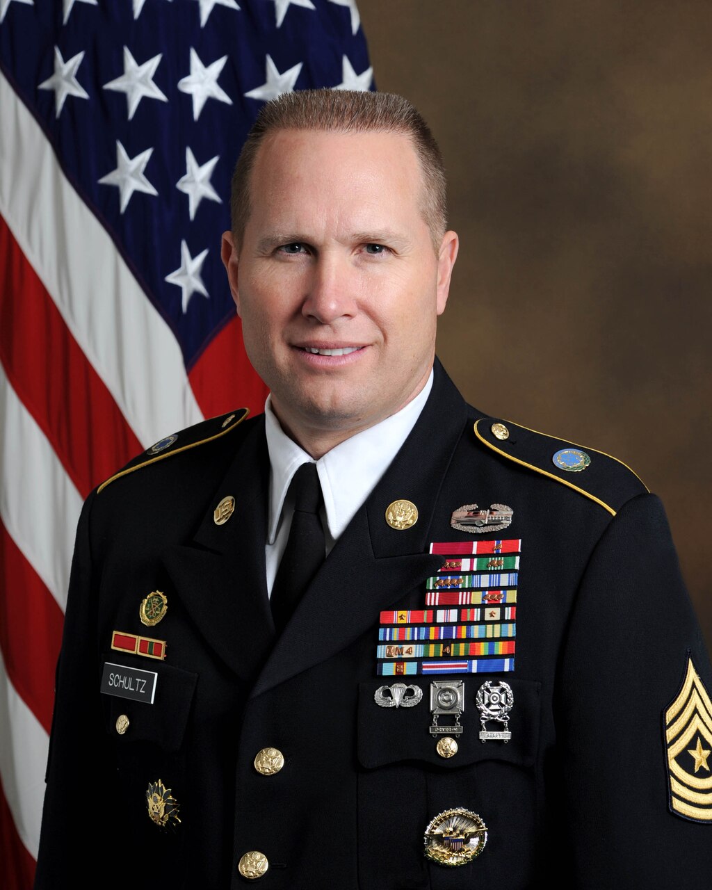 Sergeant Major Mike Schultz > U.S. DEPARTMENT OF DEFENSE > Biography