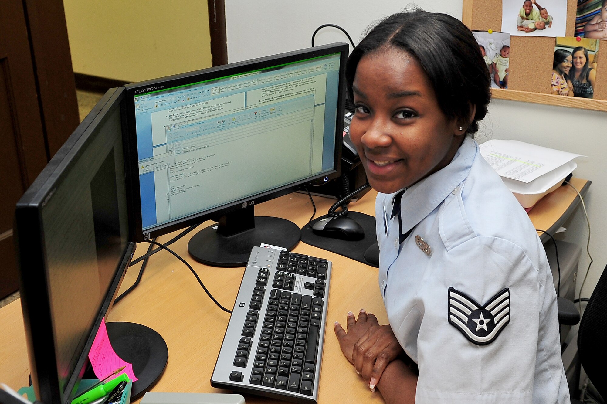 Staff Sgt. Precious Kingdom, 51st  Maintenance Operations Squadron. (U.S. Air Force photo/Tech. Sgt. Raymond Mills) 