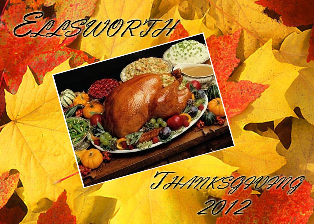 The result of more than three months of planning, preparing and fundraising came to fruition, Nov. 22, when more than 200 Airmen and their families enjoyed free Thanksgiving meals. (U.S. Air Force Graphic by Airman 1st Class Zachary Hada/Released)