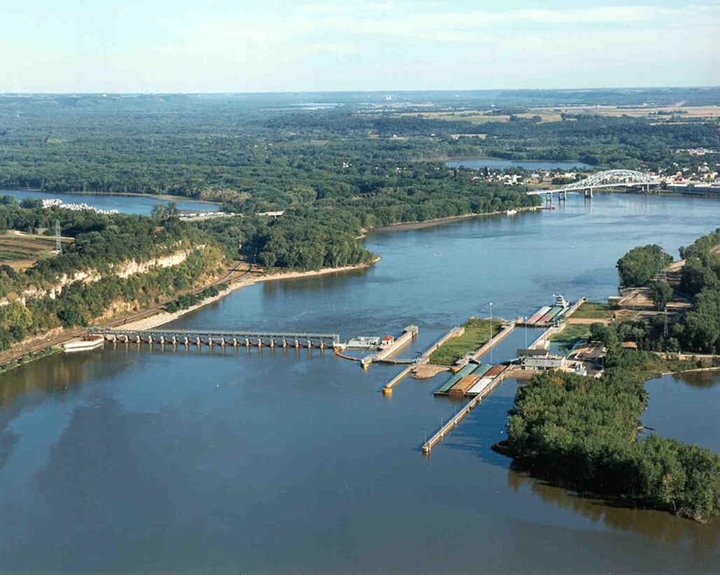 Lock and Dam 2, Hastings, Minn. Upper Mississippi River mile 815.2