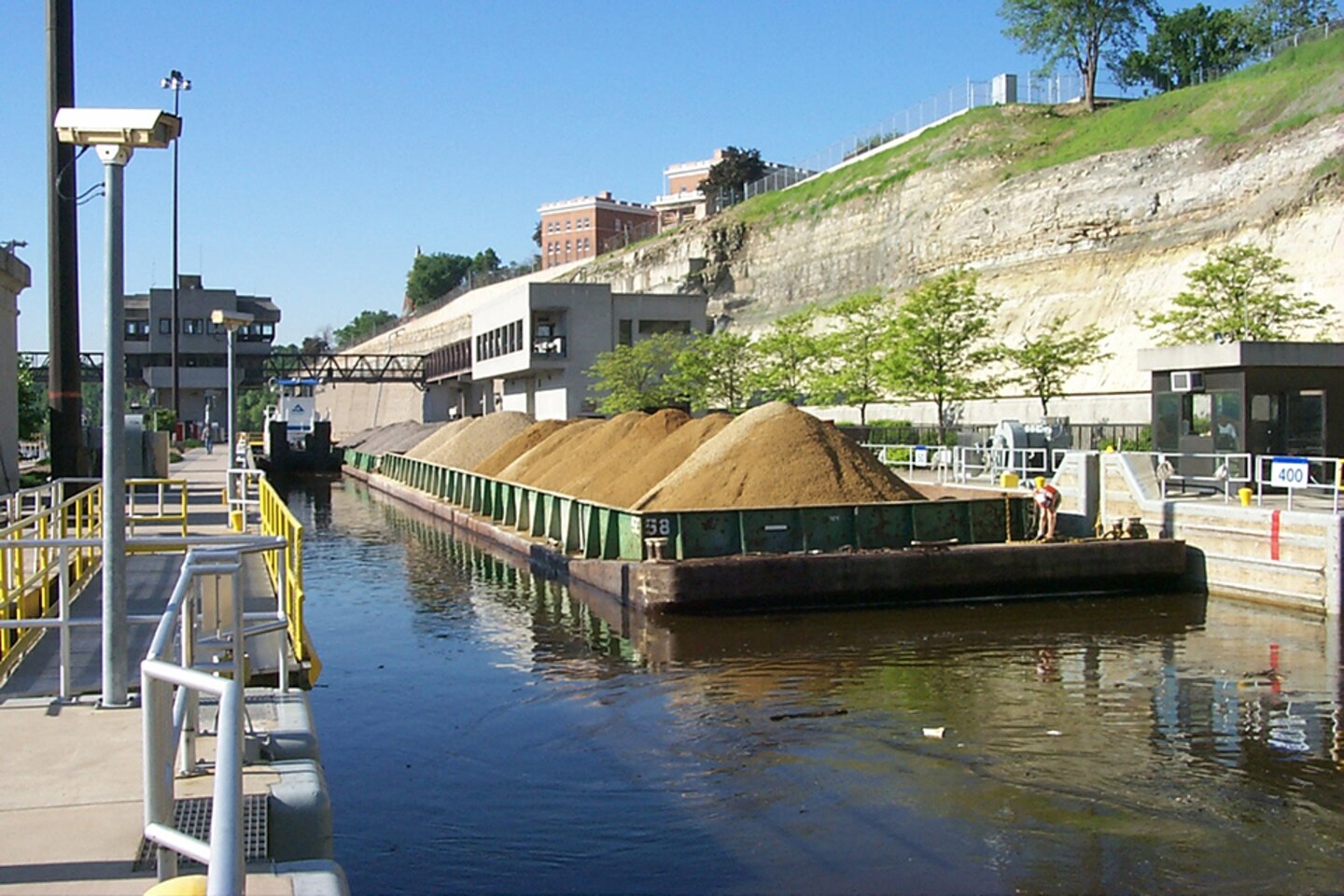 Lock and Dam 1, Minneapolis, Minn. Upper Mississippi River mile 847.9