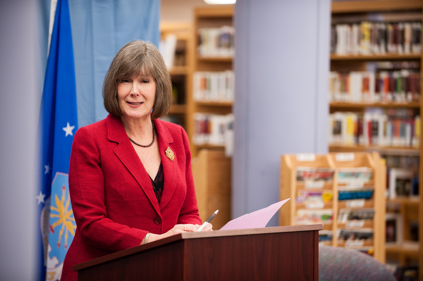 NJ library director visits JB MDL