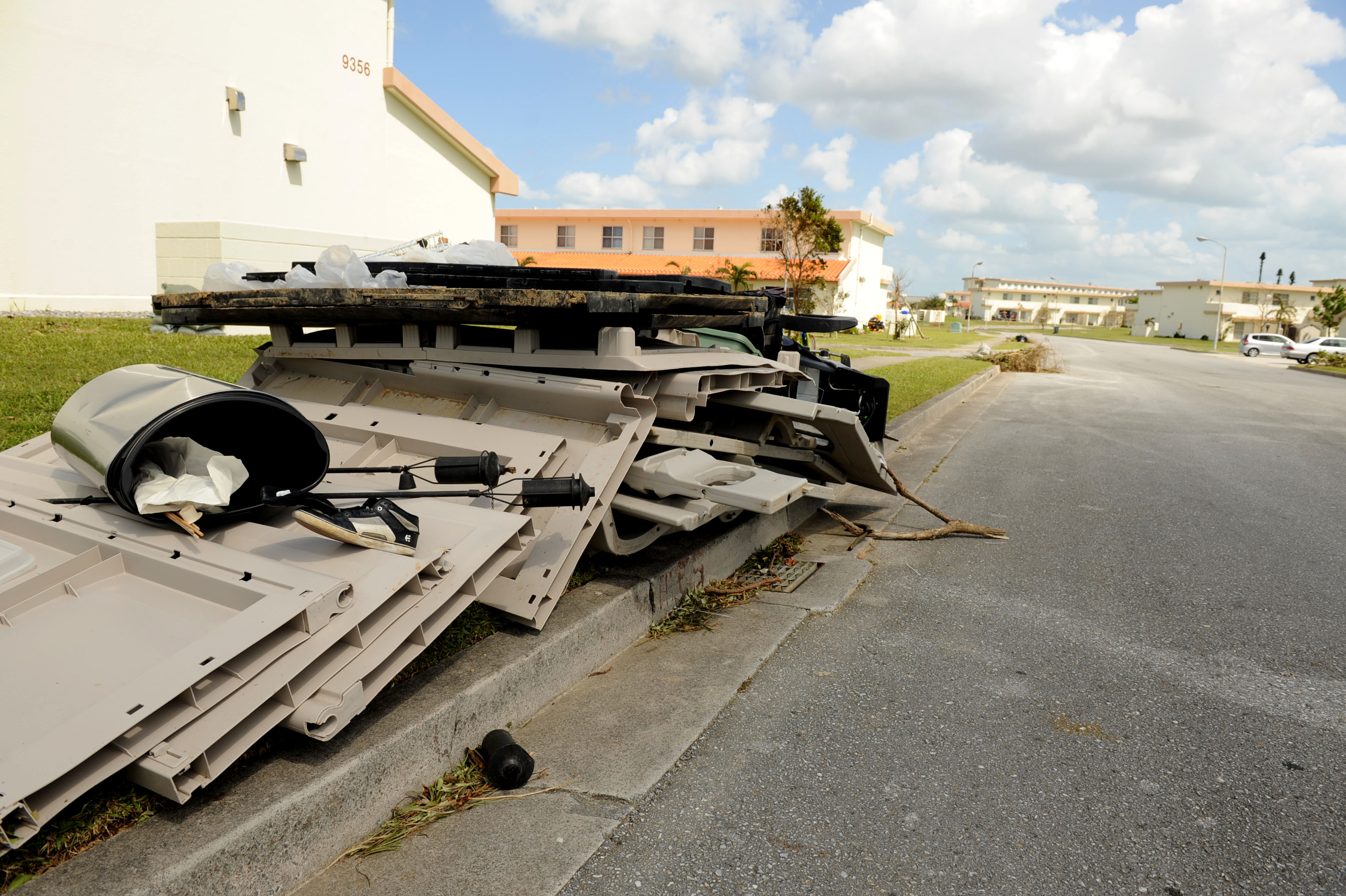 Cars fly during Typhoon Jelawat > Kadena Air Base > Article Display