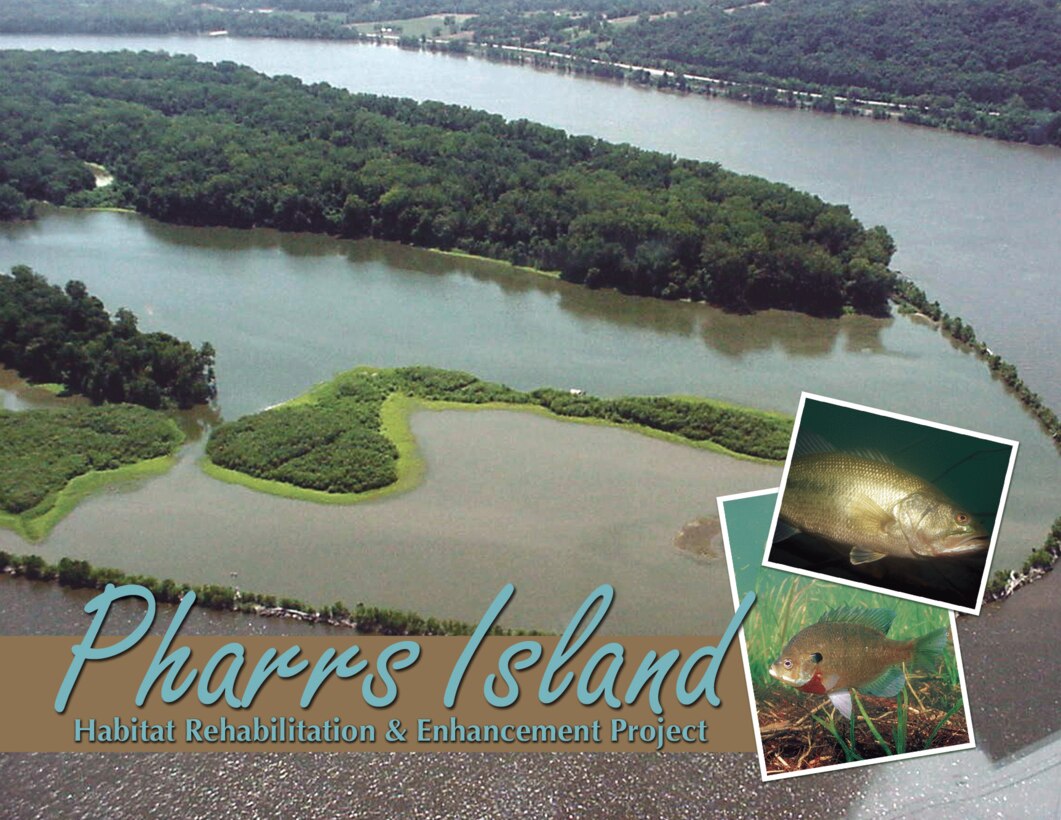 Major Features: This 600-acre land and water project provides a 10,200-foot-long rock dike around the head of the island, which deflects sediment from the aquatic and wetlands complex behind it.

Spotlighted Species: Slackwater riverine fish, such as buffalo, flathead catfish, crappie, and largemouth bass

Interesting Facts: The project is an important spawning, rearing, and wintering habitat for fish. Environmental pool-management by the U.S. Army Corps of Engineers has further enhanced the site’s productivity.
