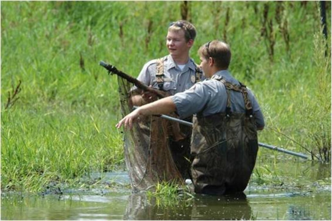 Fish inventory at the Lakeview rearing pond