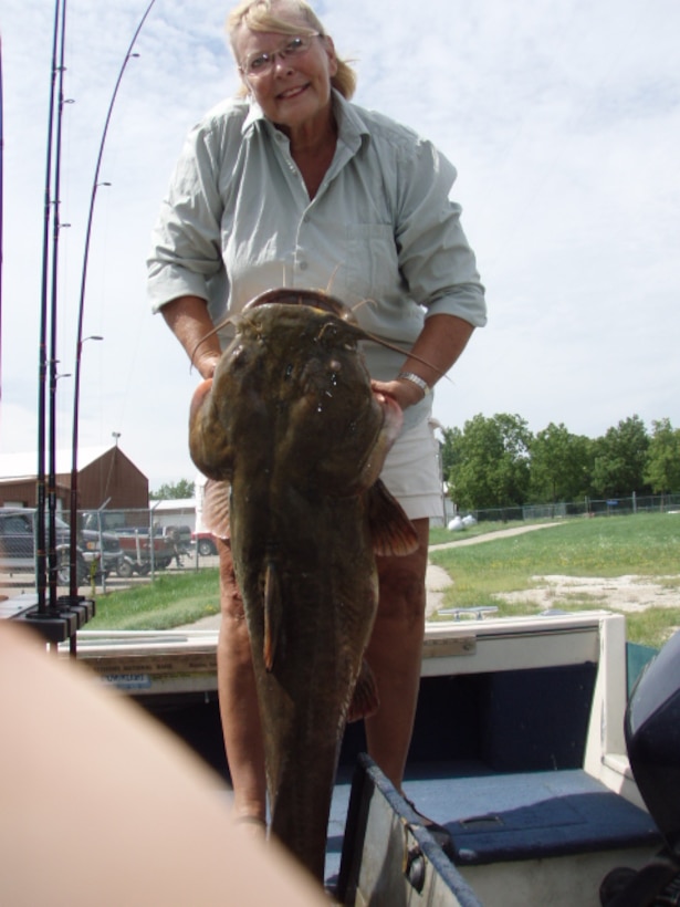 Catfish caught on Saylorville Lake