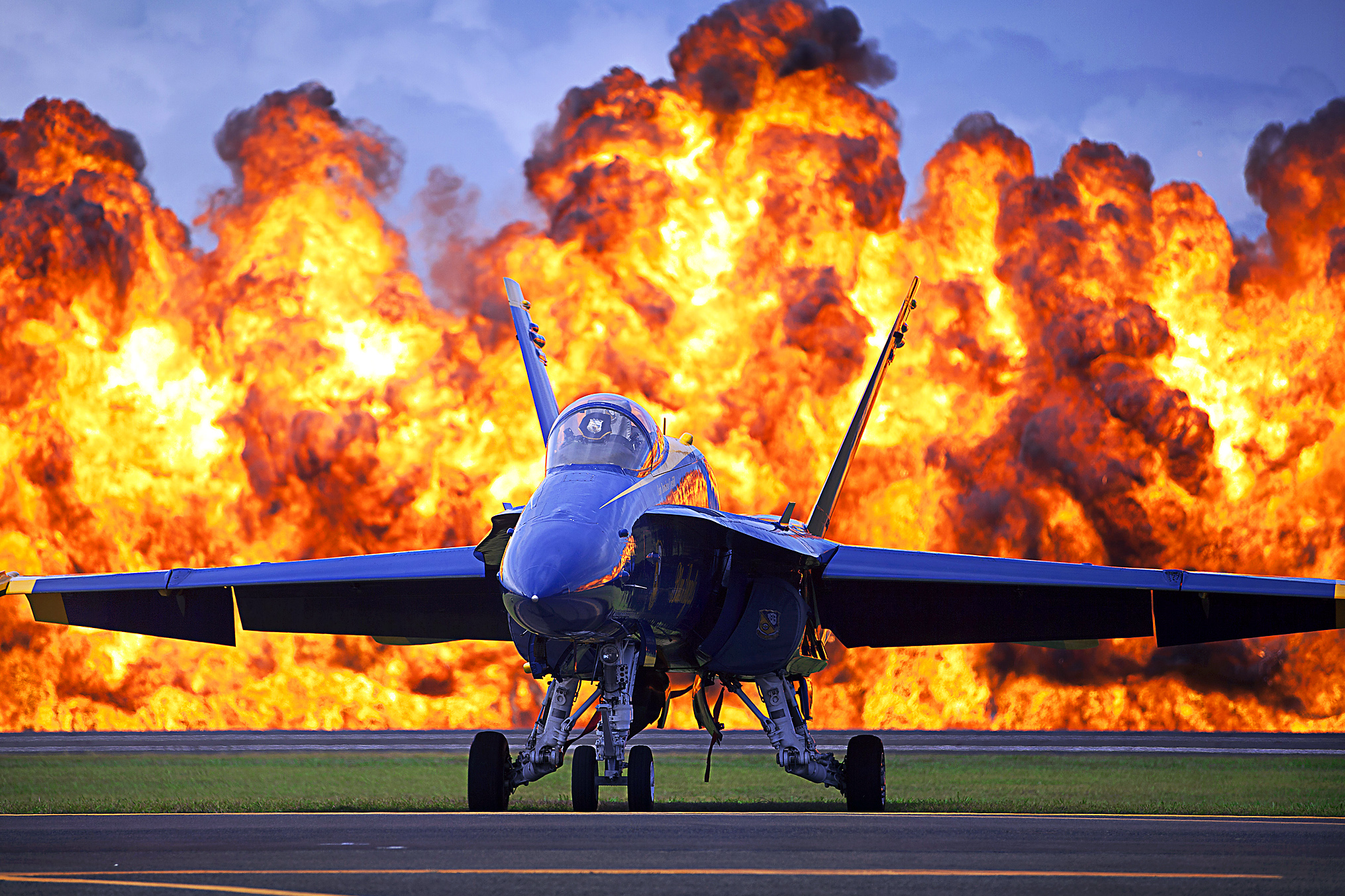 Air online 18 fire