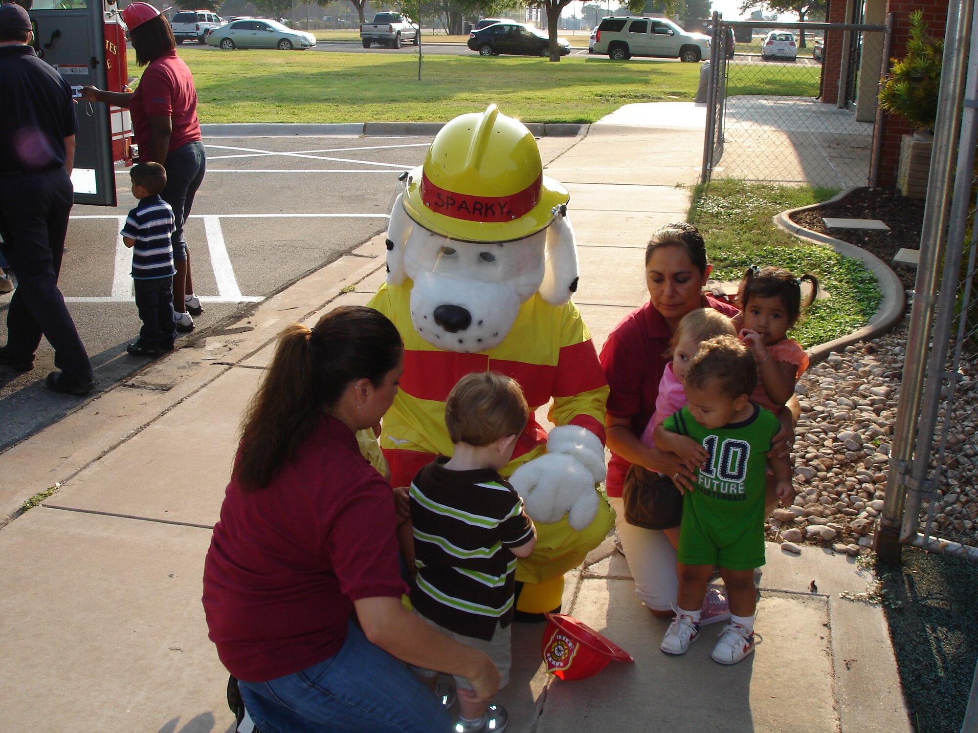 GOODFELLOW AIR FORCE BASE, Texas - The Fire Prevention Team is holding multiple events for National Fire Prevention Week that will be from Oct. 7 to Oct. 13. Many of these events will feature Sparky, the fire prevention dog. (Courtesy photo)
