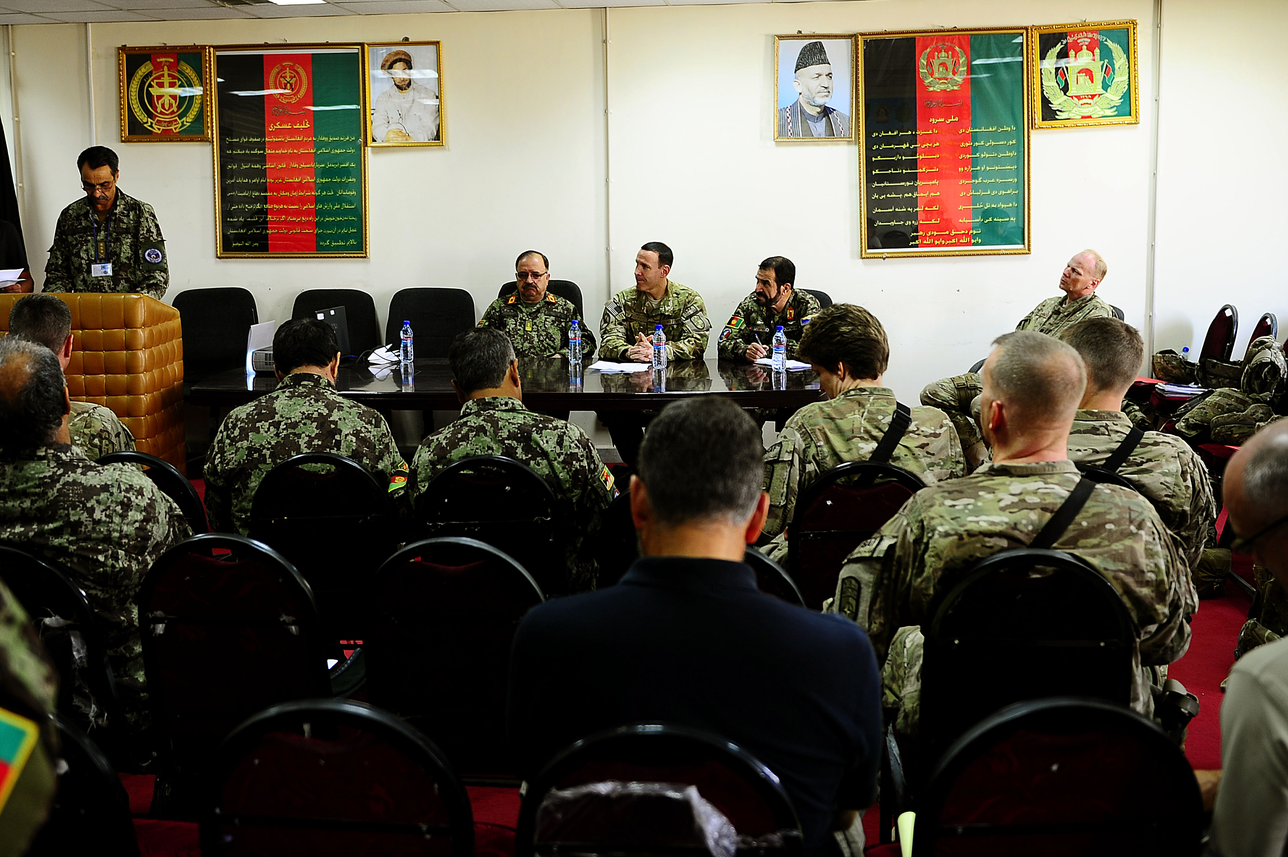 Afghan Af Maintenance Conference Opening