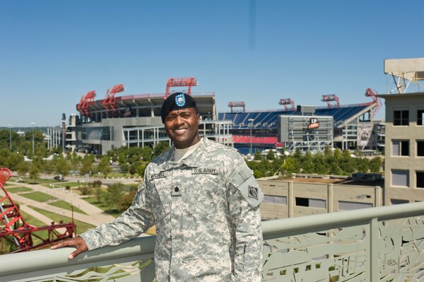 Lt. Col. Anthony P. Mitchell, former commander of the U.S. Army Corps of Engineers Nashville District, is seen here during his command in Nashville Sept. 16, 2010. He received a professional achievement award in the government category at the 26th Annual Black Engineer of the Year Awards Gala at the Philadelphia Marriott Feb. 18, 2012.