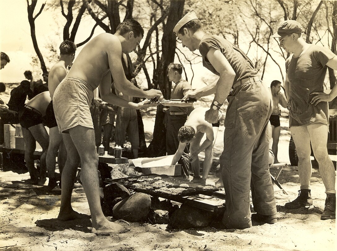 Maui, Hawaii was the staging area for the 4th Marine Division during World War II.