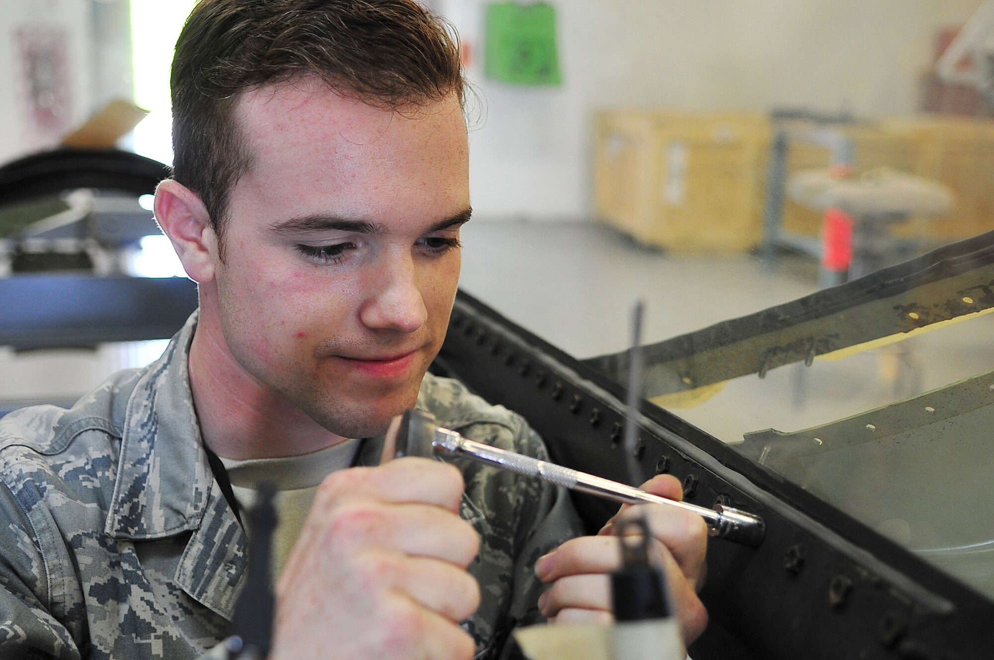 Senior Airman Christopher Wells, 51st Maintenance Squadron. 