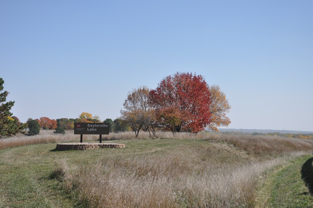 Saylorville lake Sign on NW 78th Ave