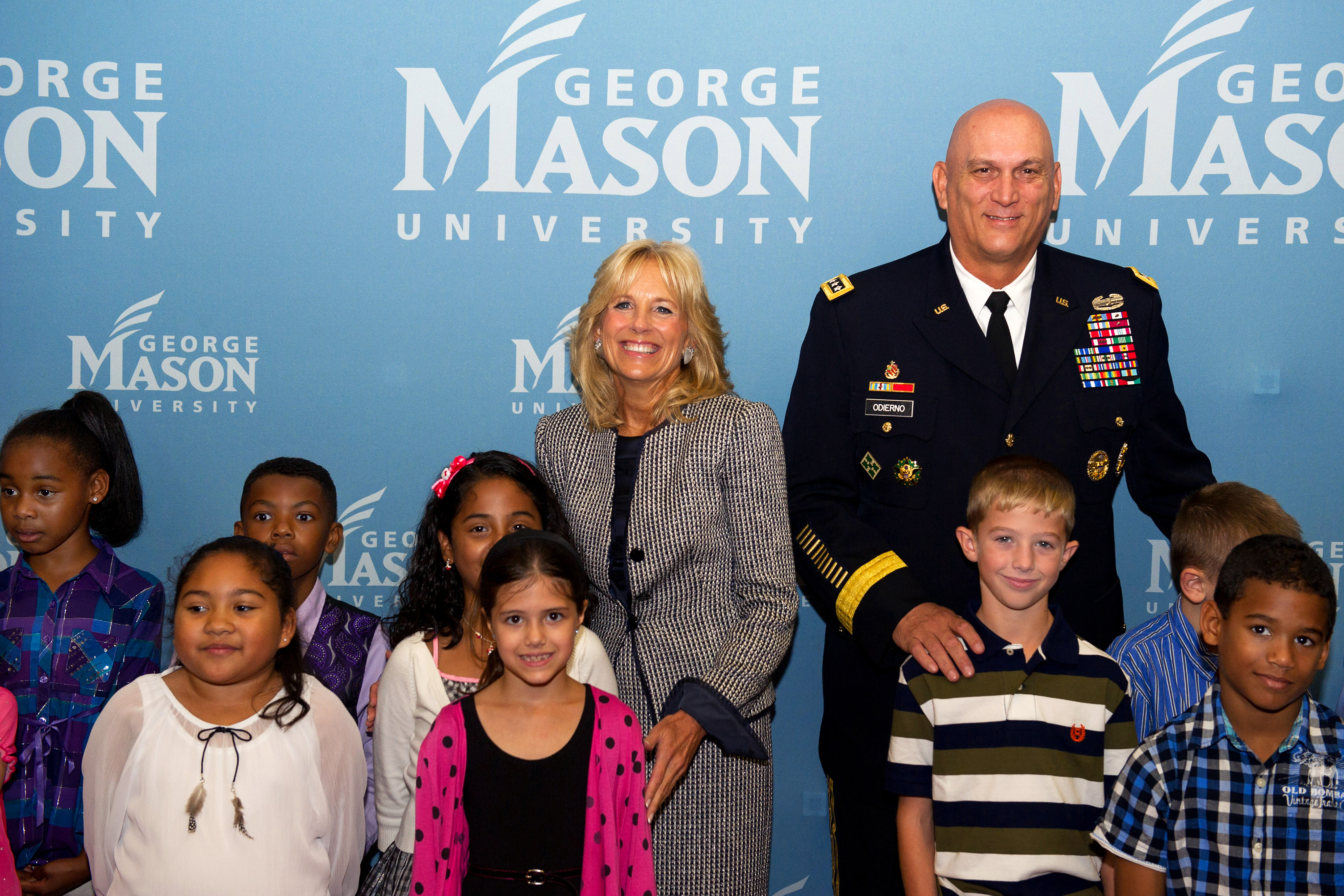 Dr Jill Biden Wife Of Vice President Joe Biden And Army Chief Of Staff Gen Ray